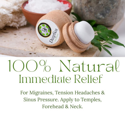Natural Menthol Stone for Migraine & Headache Relief