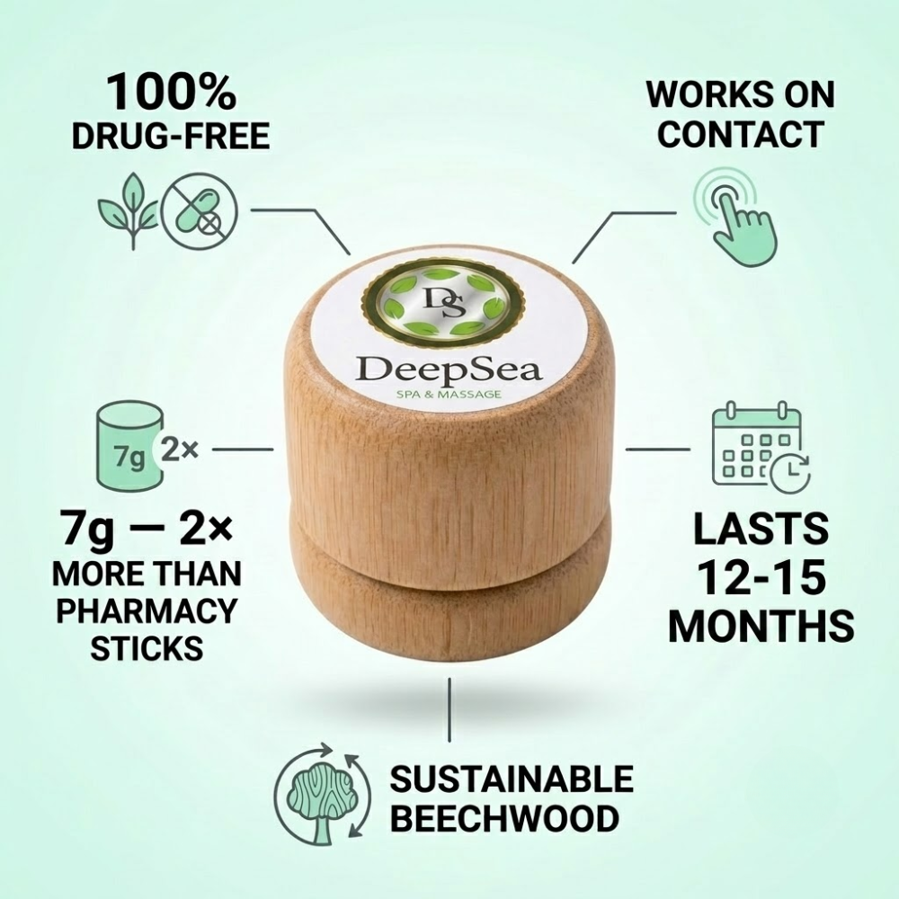 Natural Menthol Stone for Migraine & Headache Relief